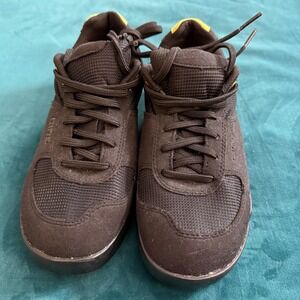 Giro Petra VR Women's Cycling Shoes Black‎ Yellow Vibram Cleats Size 6.5